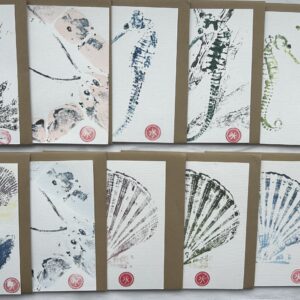 12 cartes postales avec enveloppe